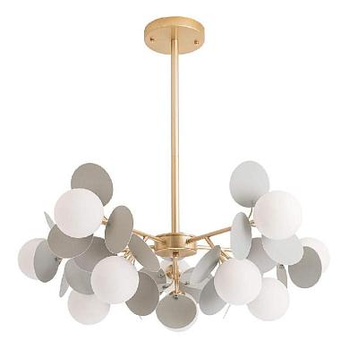 люстра на штанге arte lamp peacock a1369sp-10gy