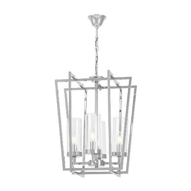 подвесная люстра lumina deco afres ldp 1246-4 chr