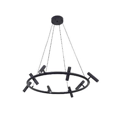 люстра kink light верония черный 07613-8a,19