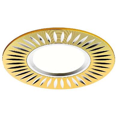 встраиваемый светильник ambrella light classic a507 gd/al
