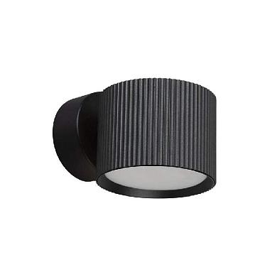 светильник  настенный feron hl4580 aria 12w, 230v,gx53, черный ip20