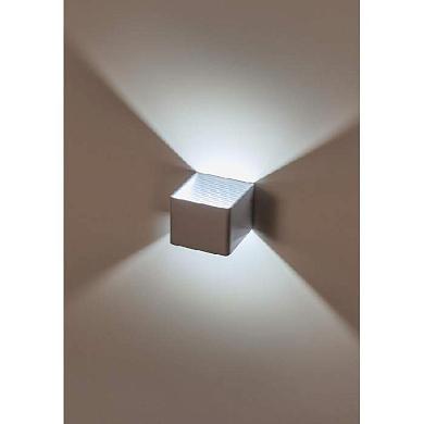 настенный светодиодный светильник imex geometry il.0014.0003 wh