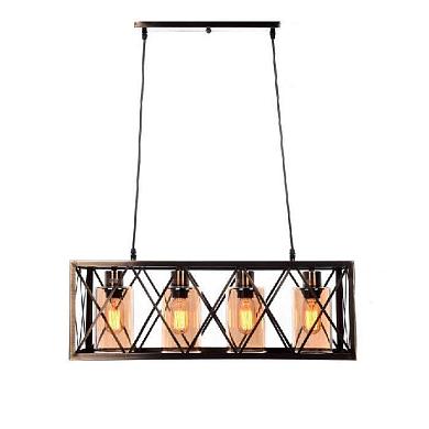 подвесная люстра lumina deco nortis ldp 11775-4