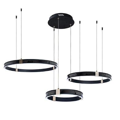 подвесной светодиодный светильник arte lamp shine a2222sp-3bk