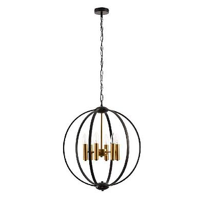 подвесная люстра arte lamp castula a7013sp-6bk