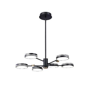 подвесная светодиодная люстра ambrella light comfort linetech fl51639