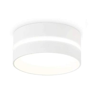 накладной светильник ambrella light swh/fr белый песок/белый матовый tn5388