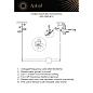 Подвесной светодиодный светильник Aployt Zhozefin APL.038.16.12