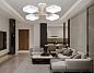 Люстра на штанге Ambrella light COMFORT FL4879