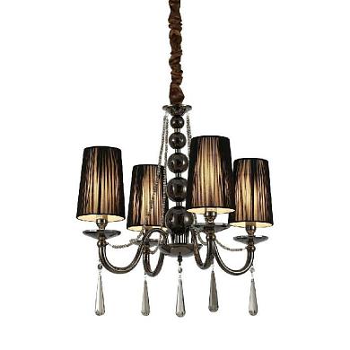 подвесная люстра lumina deco fabione ldp 1200-4 bk