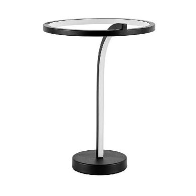 декоративная настольная лампа arte lamp enigma a2974lt-16bk