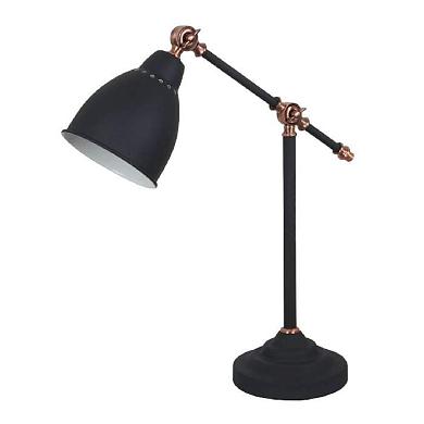 настольная лампа arte lamp braccio a2054lt-1bk