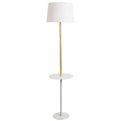 торшер arte lamp connor a2102pn-1wh