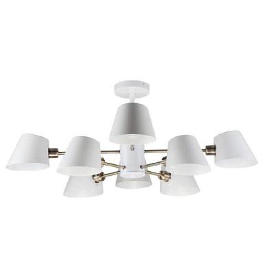 потолочная люстра imex md.9130-8-s wh+ab