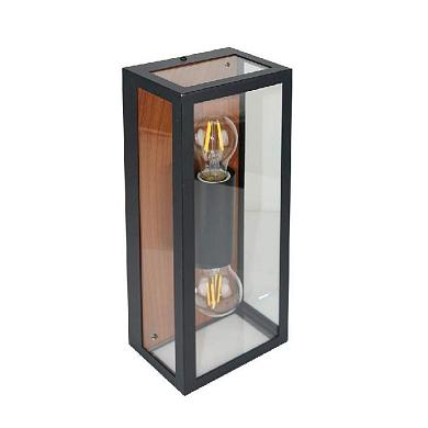 уличный настенный светильник arte lamp belfast a4569al-2br