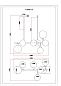 Подвесная люстра Moderli Molecule V10842-7P