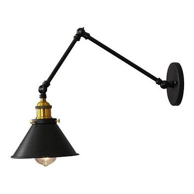 бра lumina deco gubi ldw b005-2 bk