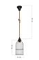 Подвесной светильник Toplight Alfreda TL1601H-01BK