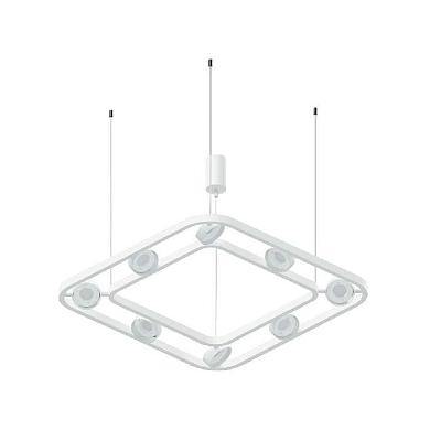 корпус подвесной люстры поворотный ambrella light diy spot swh белый песок c9177