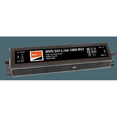 блок питания jazzway bsps 24v 100w ip67 4,16a 5015579