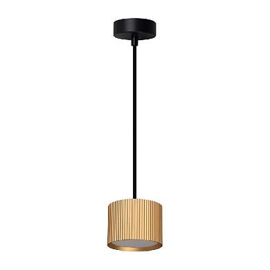 светильник потолочный feron barrel hl4588 aria  levitation 12w, 230v, gx53, золото + черный, на подвесе 1,7 м