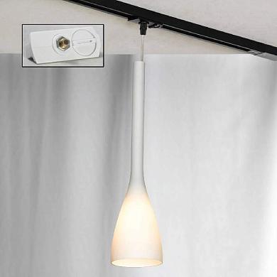 трековый светильник однофазный lussole track lights lsn-0106-01-taw