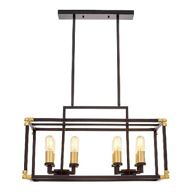 подвесная люстра lumina deco waldorf ldp 1140-8 bk+md