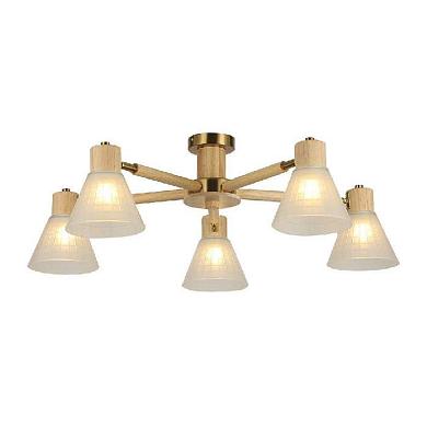 потолочная люстра arte lamp meleph a4096pl-5br