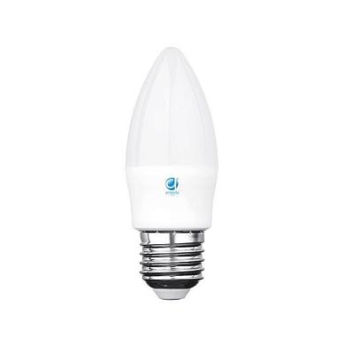 лампа светодиодная ambrella light e27 6w 3000k белая 206127