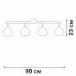 Потолочная люстра Vitaluce V43130-13/4PL