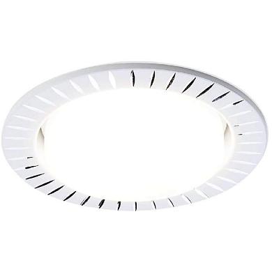 встраиваемый светильник ambrella light gx53 classic g816 w