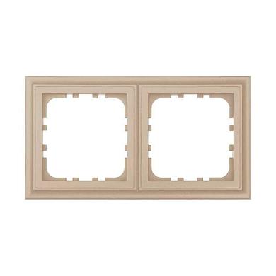 рамка 2-постовая lk studio (шампань) lk80 classic, 894206-1