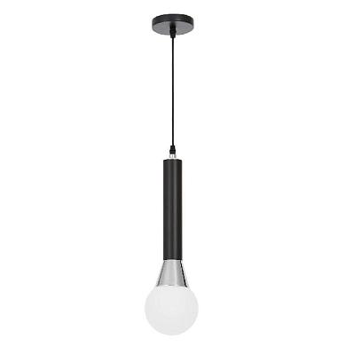 подвесной светильник lumina deco folino ldp 7012-1b bk+chr