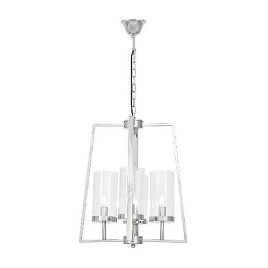 подвесная люстра lumina deco fedi ldp 1247-4 chr