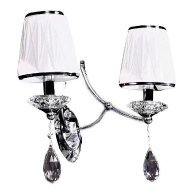 бра lumina deco dominni ldw 9268-2 chr