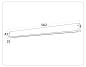 Трековый светодиодный светильник Ambrella Light Track System Magnetic 220V GL1291