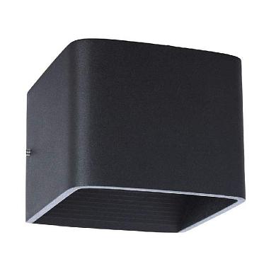 настенный светодиодный светильник arte lamp scatola a1423ap-1bk