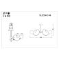 Потолочная люстра Evoluce Formae SLE220912-08